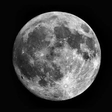 Схема вышивки «Луна»