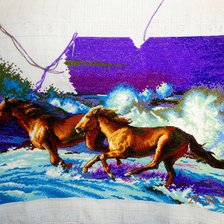 Процесс «лошади бегущие по волнам»