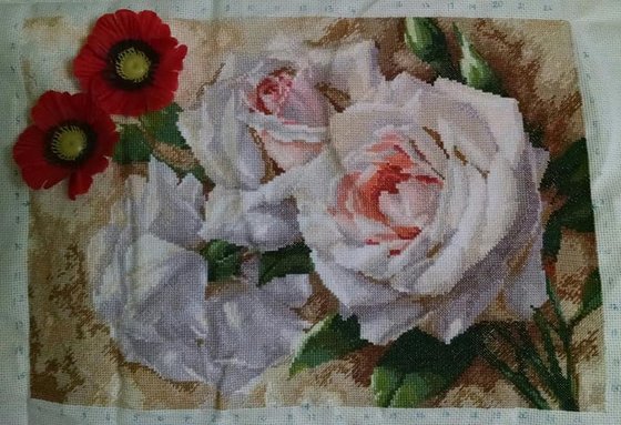 Этап процесса «Білі троянди Дим»