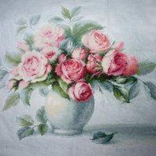 Процесс «Этюд с чайными розами, Лука-С»