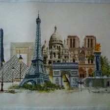 Процесс «Париж из серии "Города"»