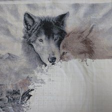 Процесс «"Волки" от вышивай.ру»